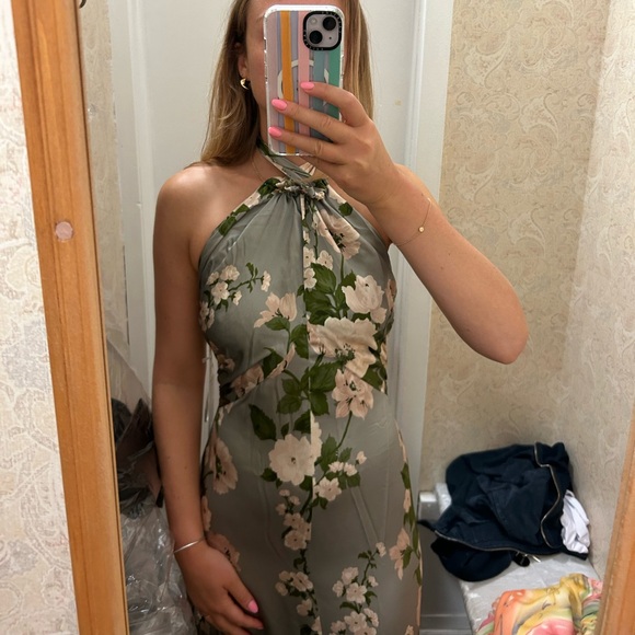 Reformation Veria Silk Dress - Picture 4 of 6